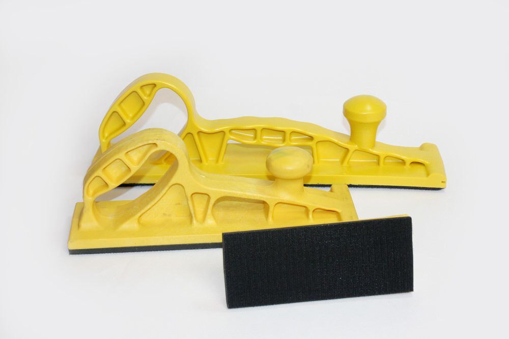 Kit de lijadoras de plastico con velcro