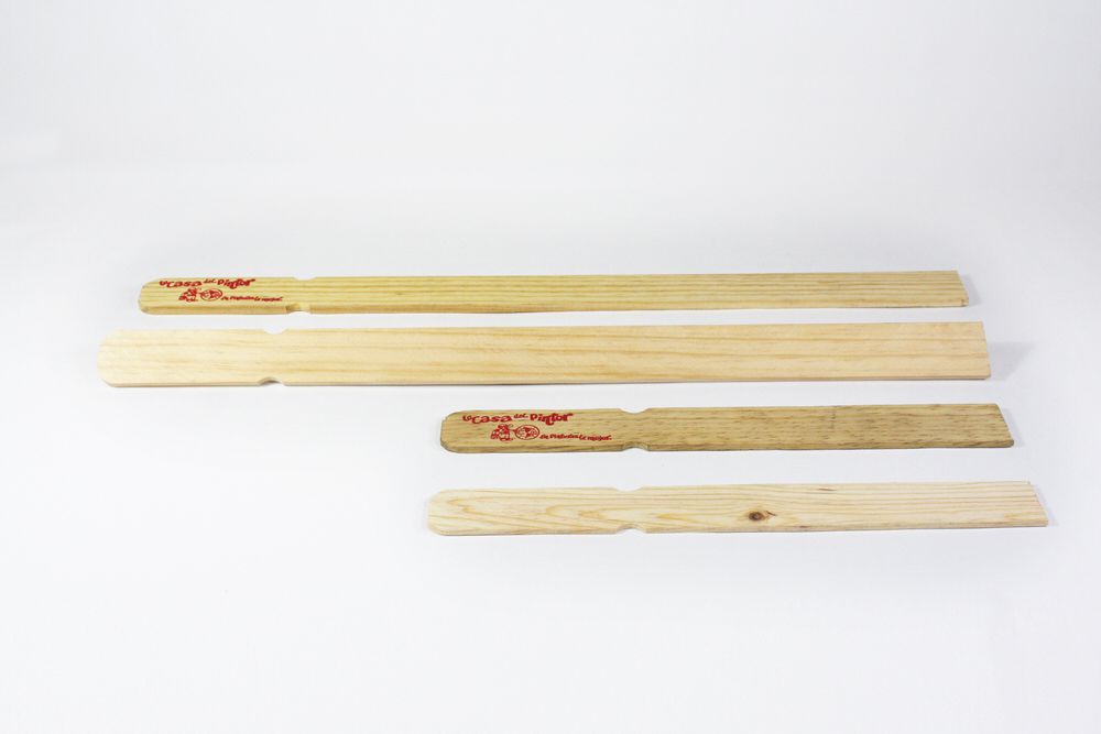 palas de madera para galon y  19 litros