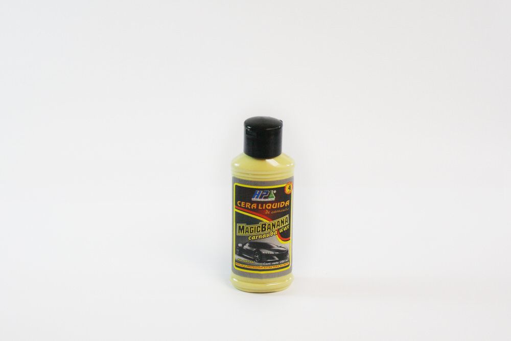 Cera liquida para autos Magic Banana 250 Ml